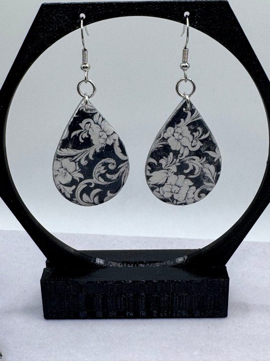 Twilight Damask Drops