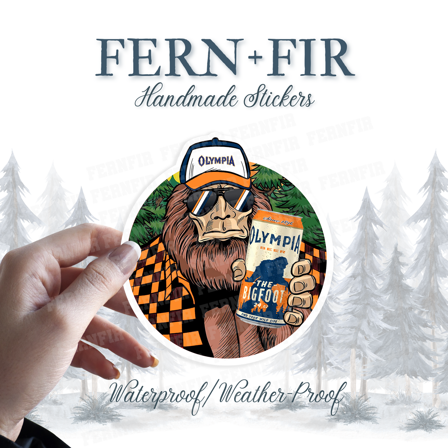 Bigfoot PNW Beer Legends *Sticker*