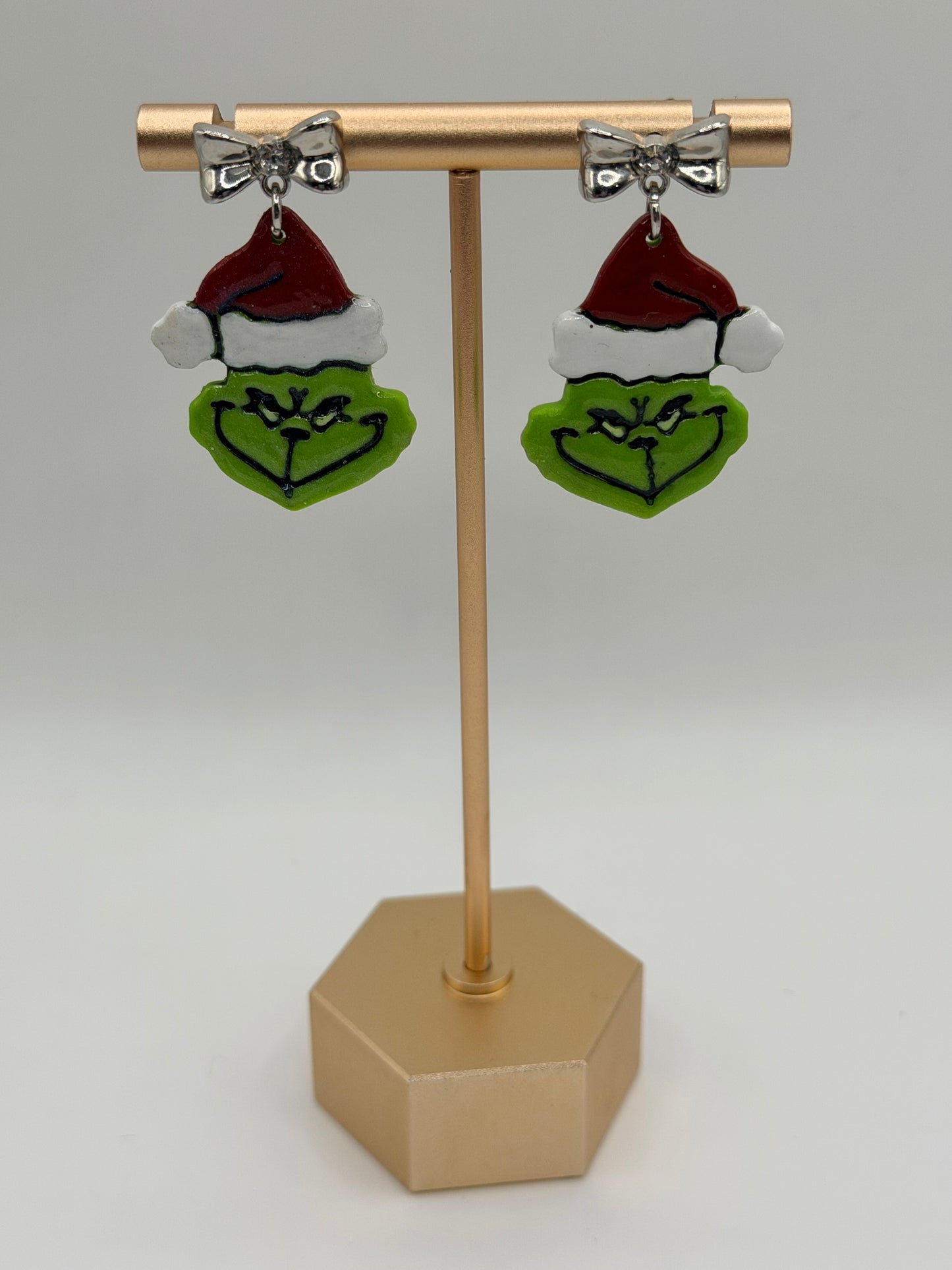 Santa Grinch Dangles