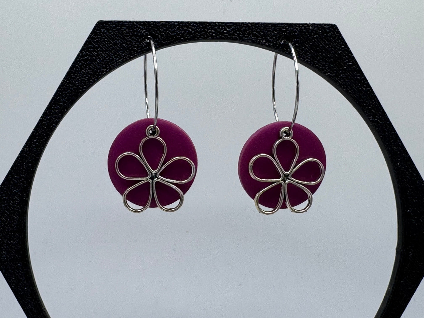Flower Power Hoops