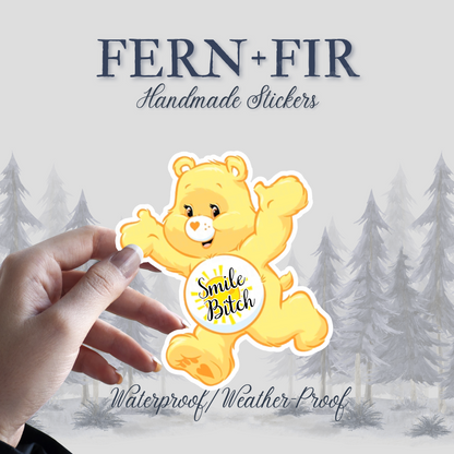 Swear Bear Stickers
