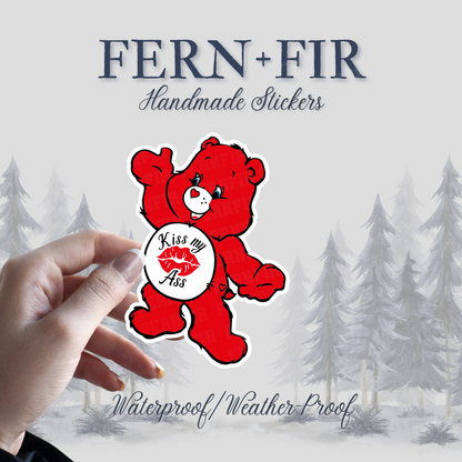 Swear Bear Stickers