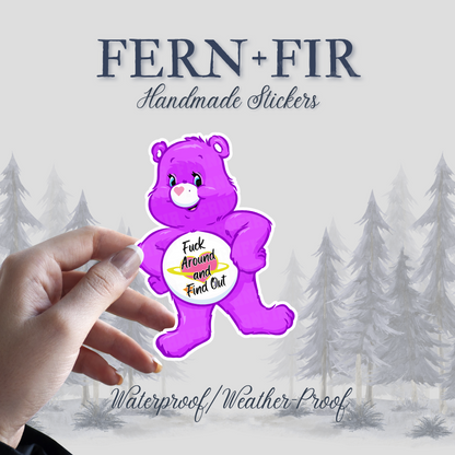 Swear Bear Stickers