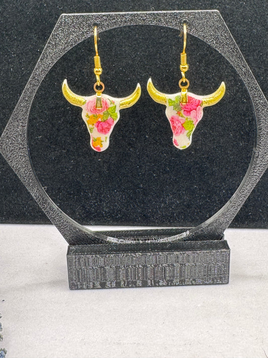 Prairie Rose Skulls