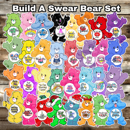 Swear Bear Stickers
